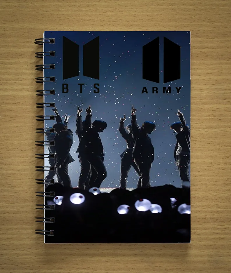 KPOP ARMY BTS Print Notebook (02)
