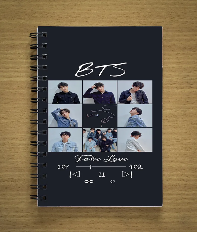 KPOP ARMY BTS Print Notebook (04)