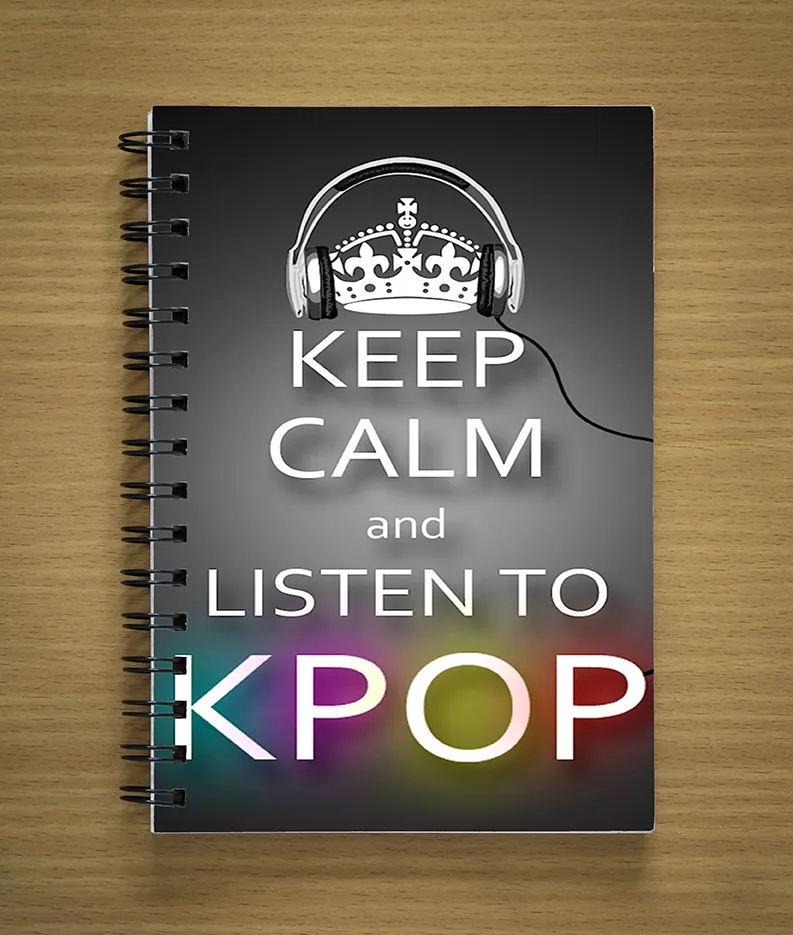 Блокнот з принтом KPOP (01)