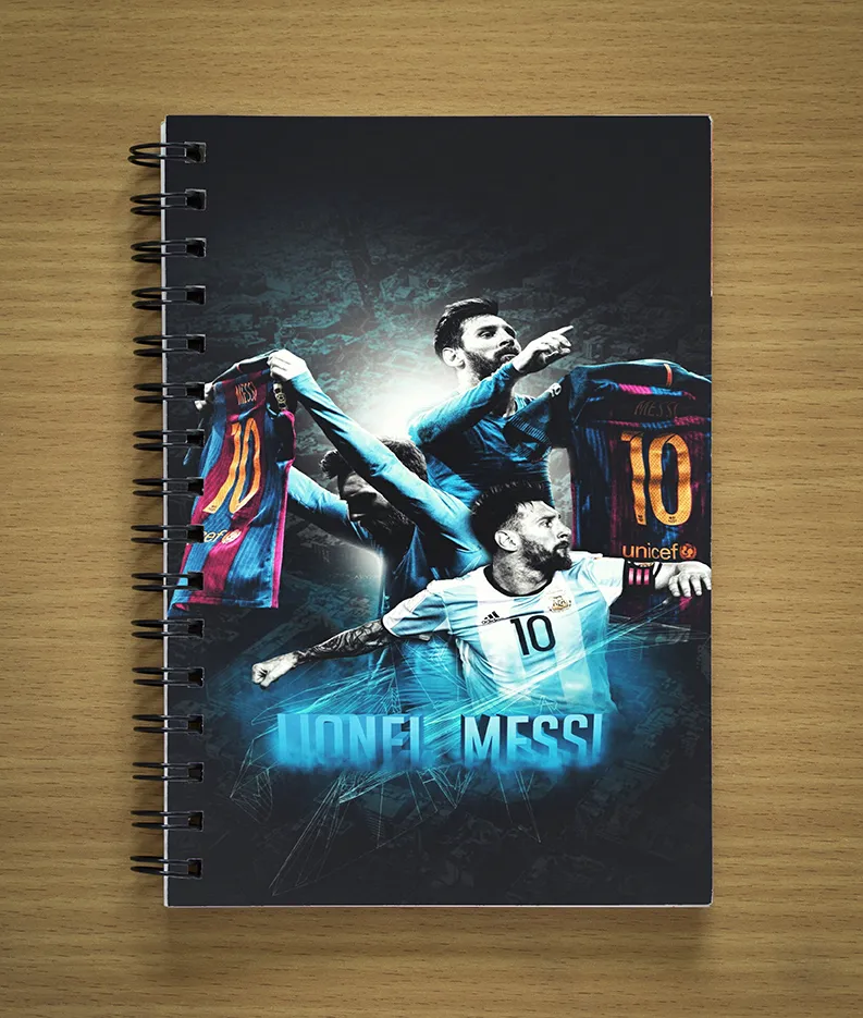 Lionel Messi Print Notebook (03)