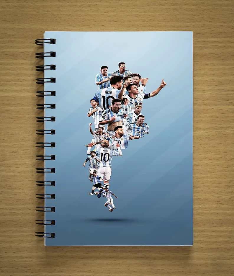 Lionel Messi Print Notebook (05)