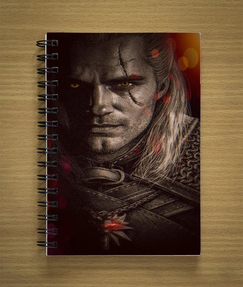 Блокнот з принтом Відьмак (03)