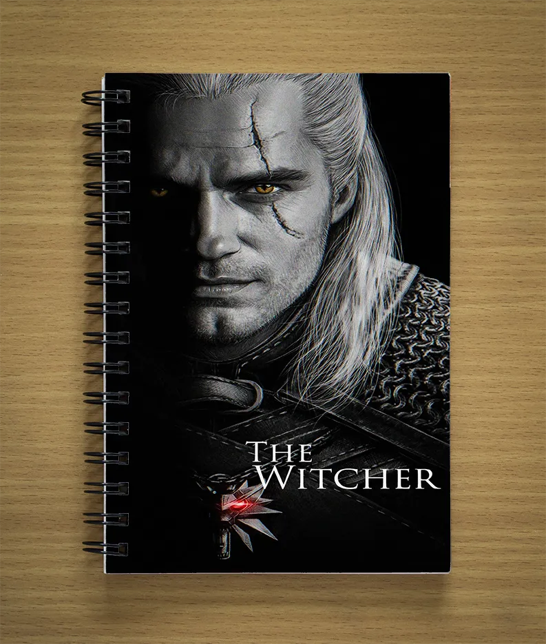 The Witcher Print Notebook (04)