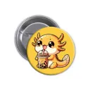 Axolotl Pin-back Button (05)
