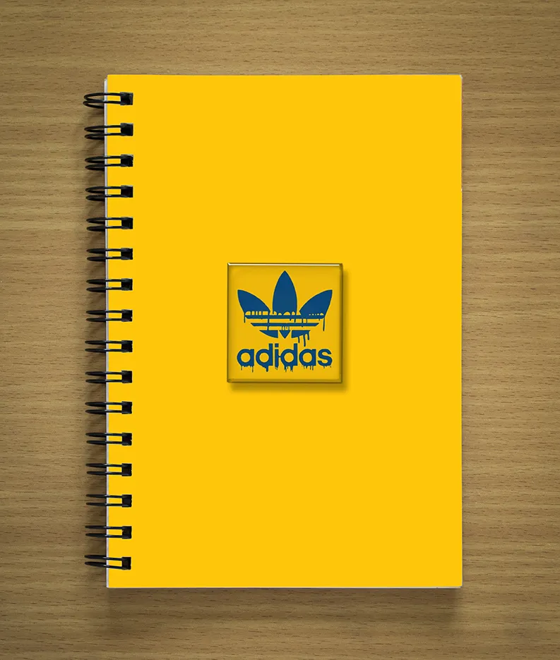 Блокнот з принтом Adidas (01)