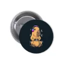 Hydrochoerus Capybara Pin-back Button (25)