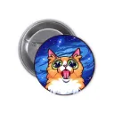 Cats Pin-back Button (01)