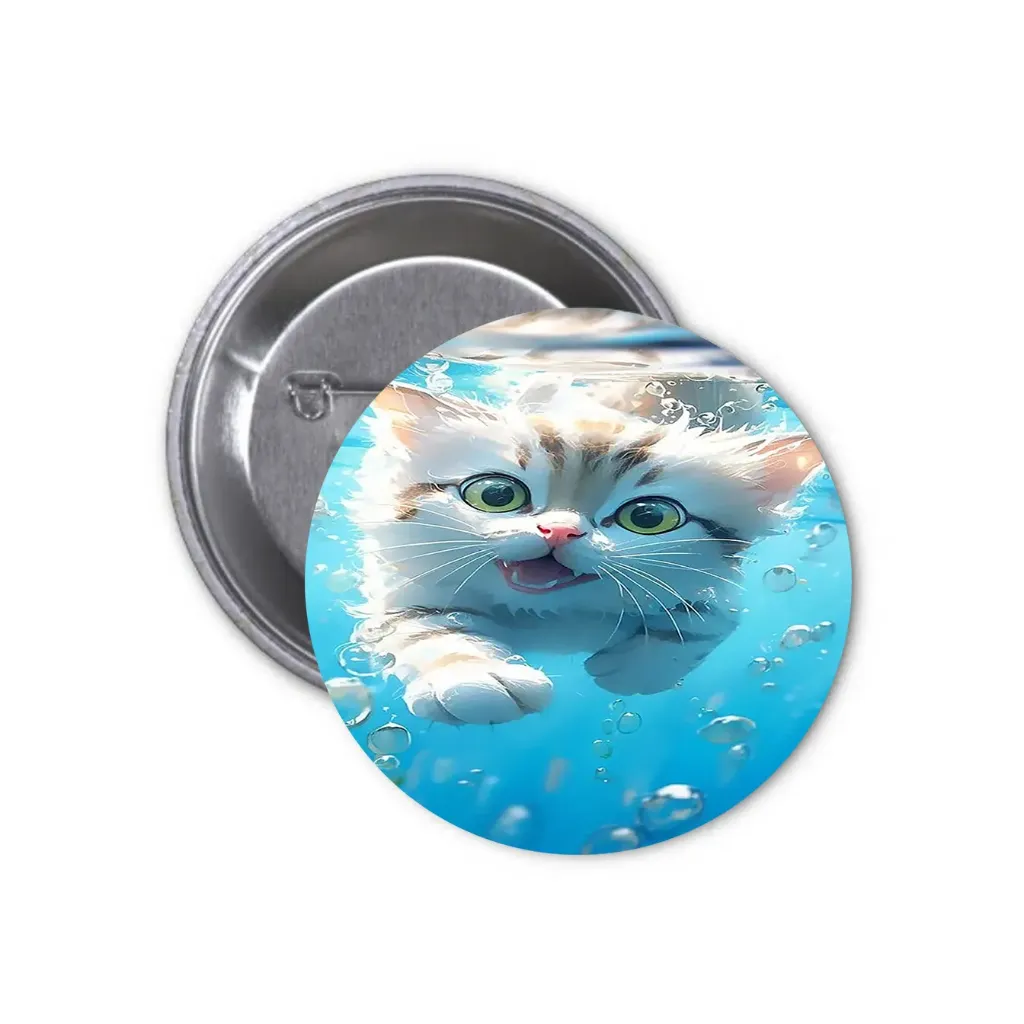 Значок Котики (05) (25мм)
