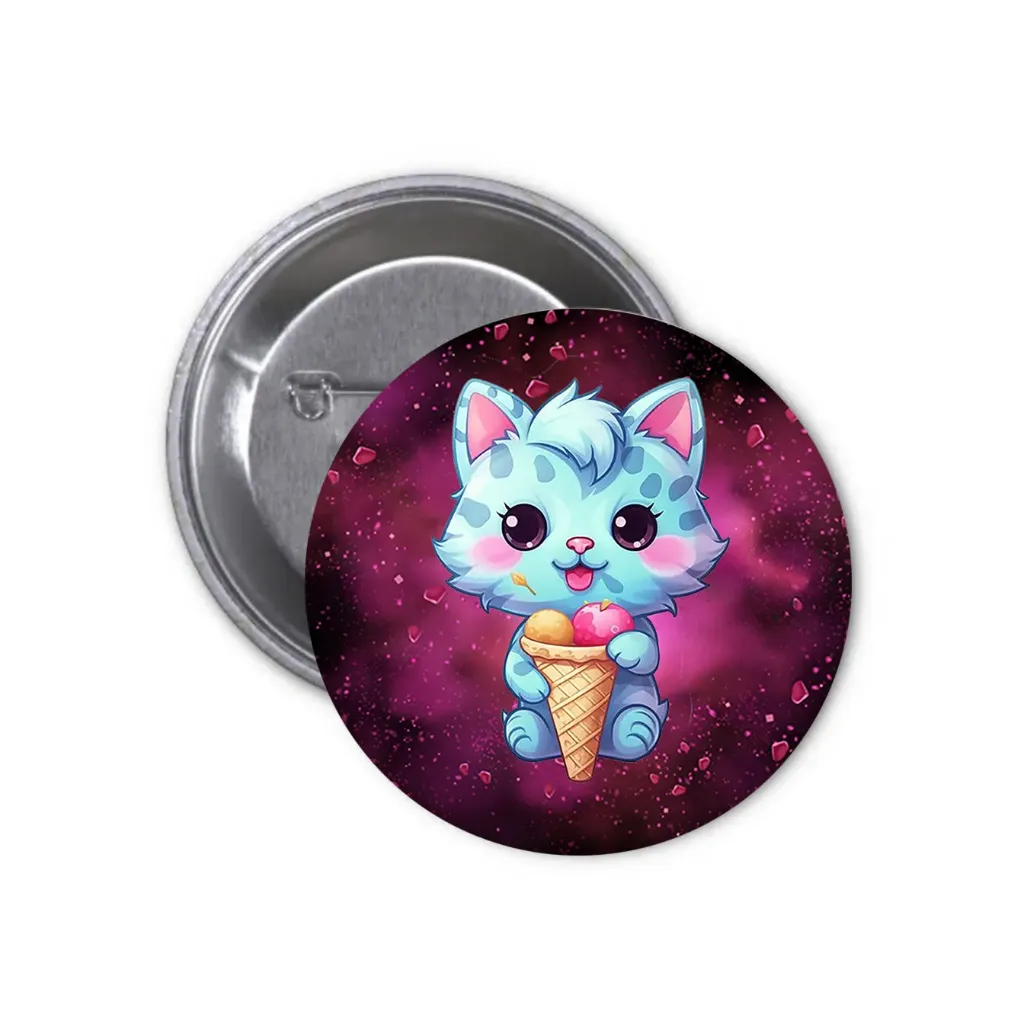 Cats Pin-back Button (11) (25mm)