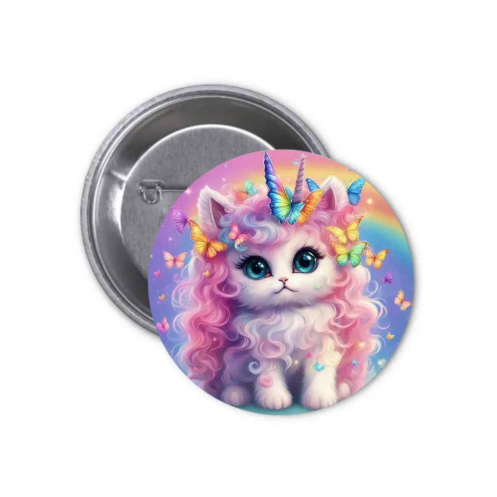 Cats Pin-back Button (18) (25mm)