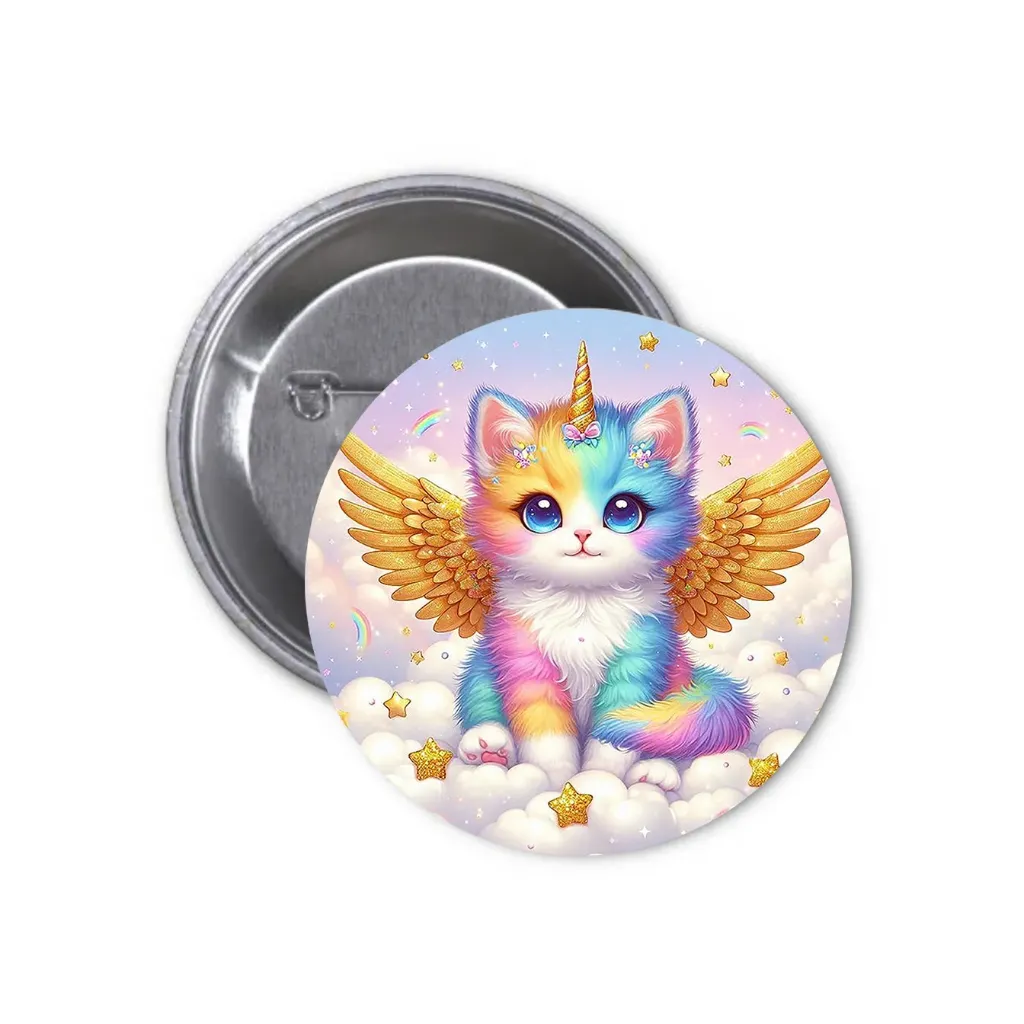 Cats Pin-back Button (19) (25mm)