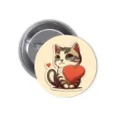 Cats Pin-back Button (20)