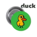 Duck Pin-back Button (13)
