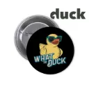 Duck Pin-back Button (18)