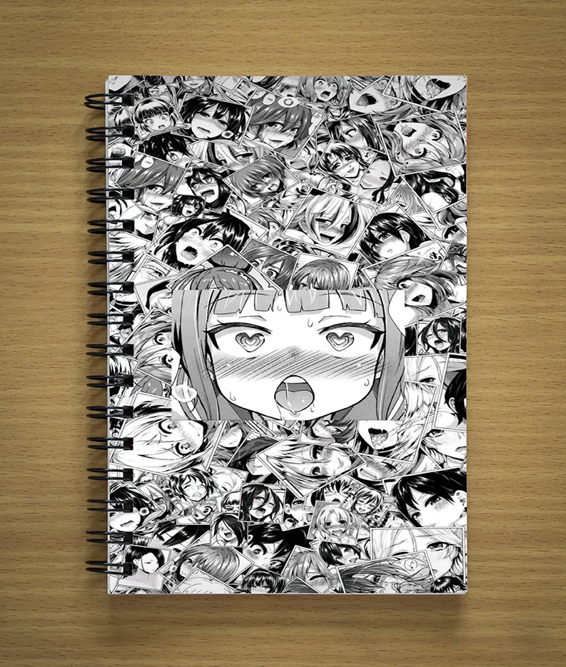 Ahegao Print Notebook (02)