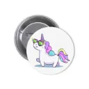 Unicorns Pin-back Button (02)