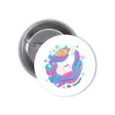 Unicorns Pin-back Button (06)