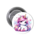 Unicorns Pin-back Button (12)