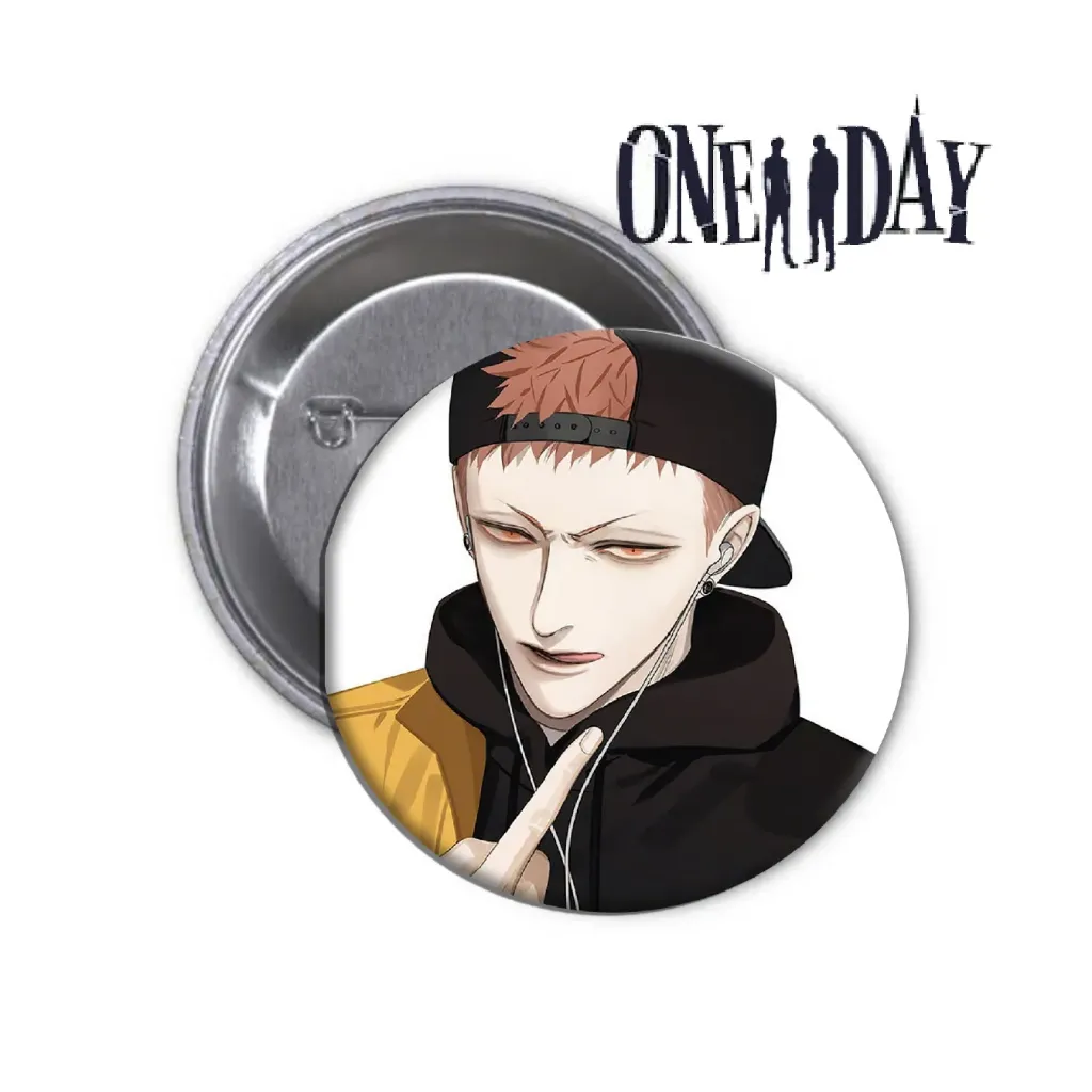 19 Days One Day Pin-back Button (01) (25mm)