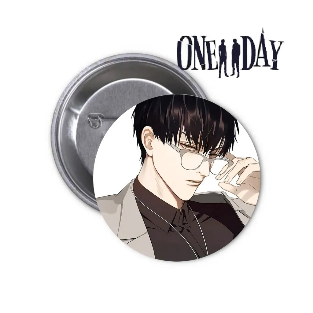 19 Days One Day Pin-back Button (02) (25mm)