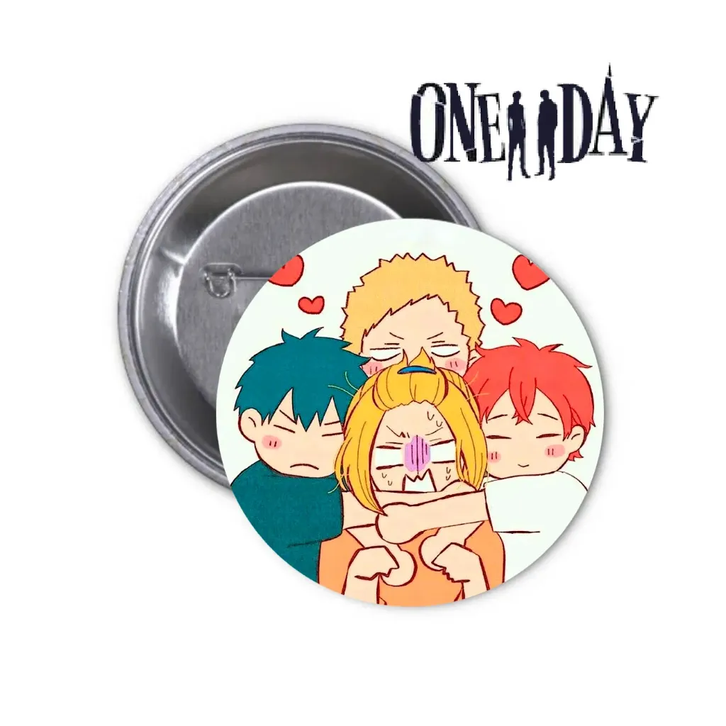 19 Days One Day Pin-back Button (06)