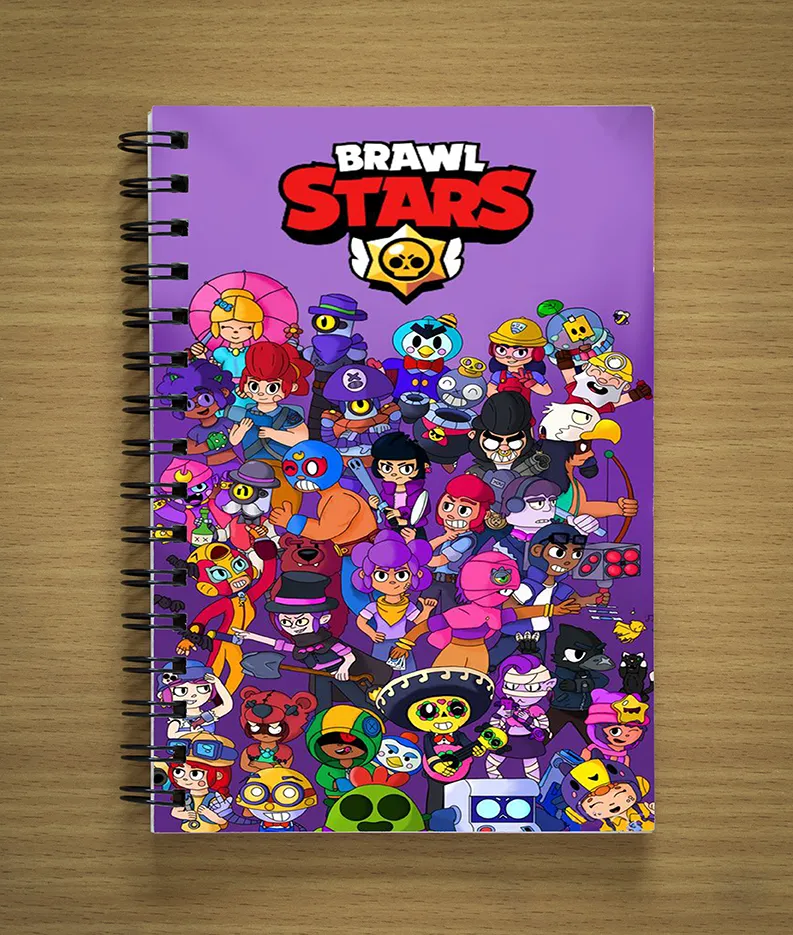 Brawl Stars Print Notebook (01)