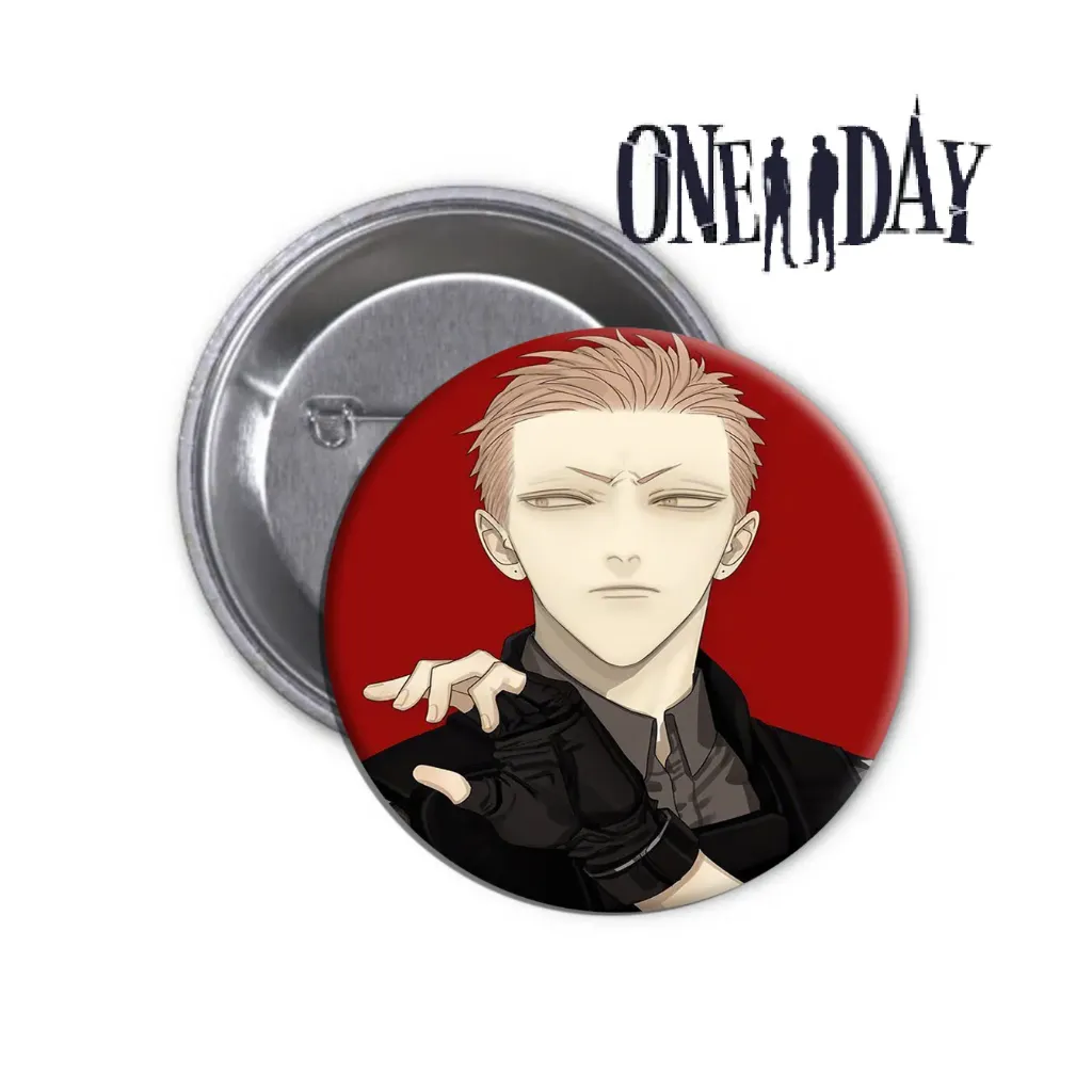 19 Days One Day Pin-back Button (10)