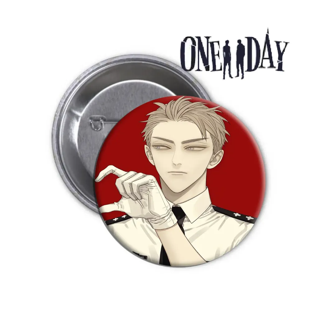 19 Days One Day Pin-back Button (11) (25mm)