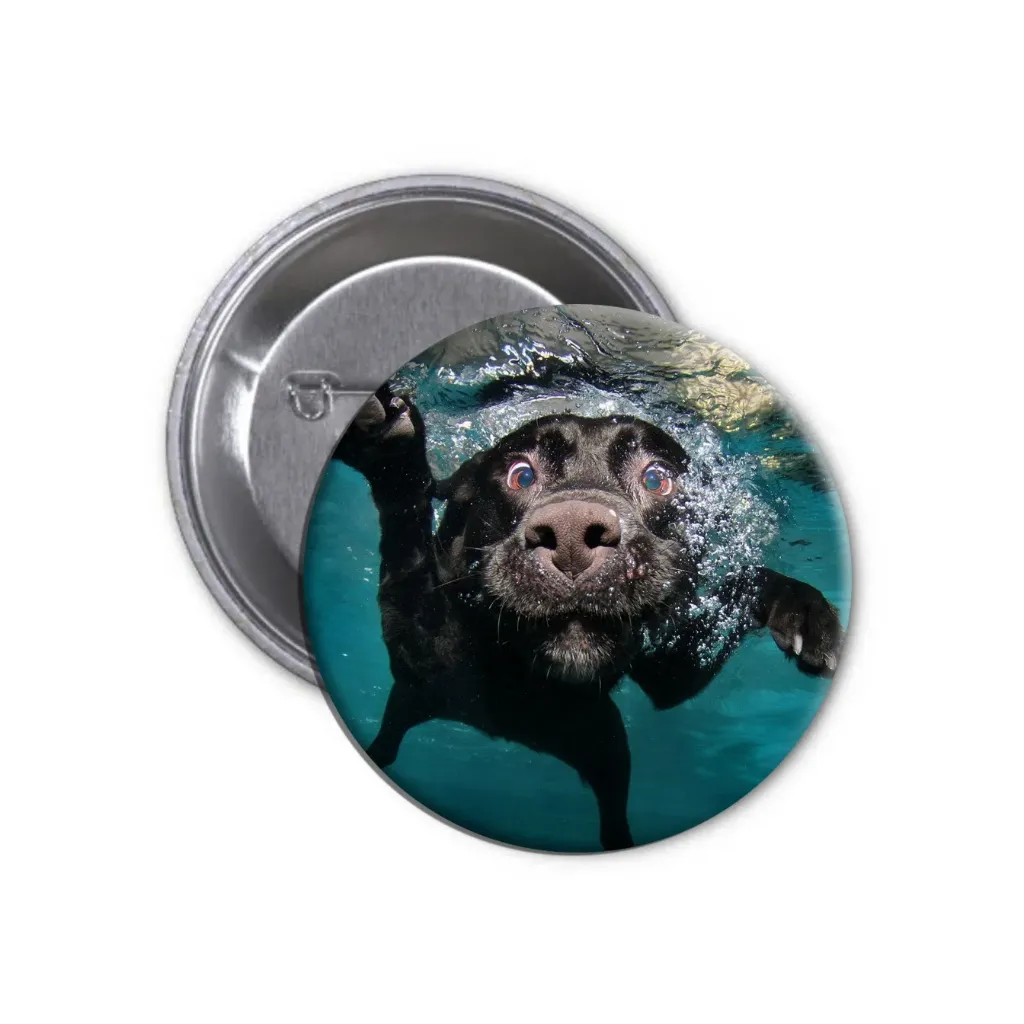 Dogs Pin-back Button (02)