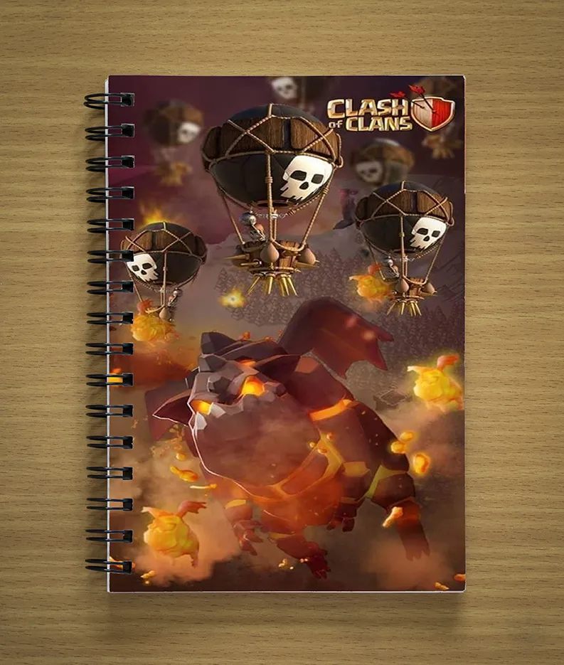 Clash of Clans Print Notebook (01)