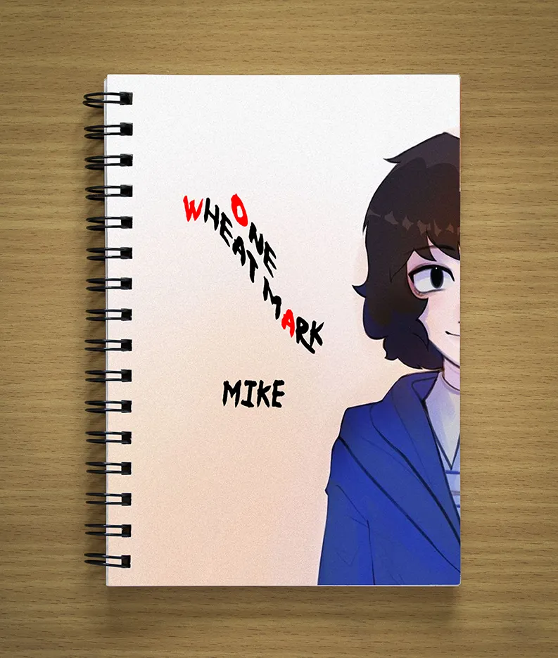 One Wheat Mark Print Notebook (01)
