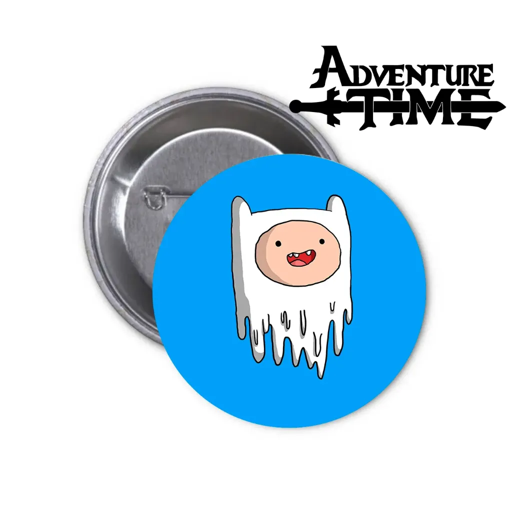 Adventure Time with Finn & Jake Pin-back Button (01)