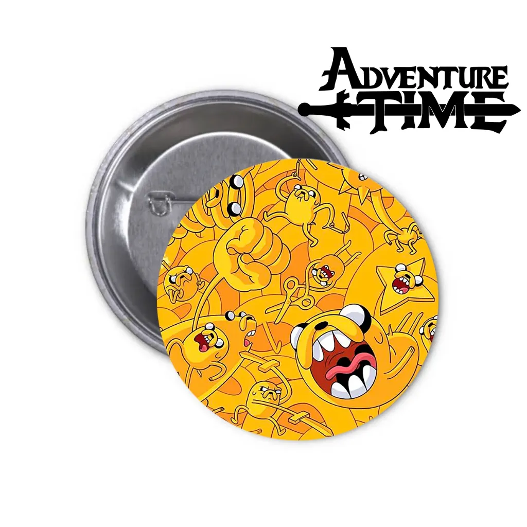 Adventure Time with Finn & Jake Pin-back Button (02)