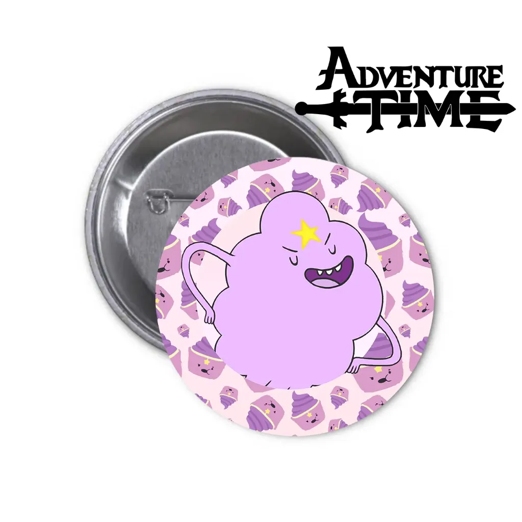 Adventure Time with Finn & Jake Pin-back Button (07) (25mm)