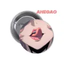Значок Ахегао (07)