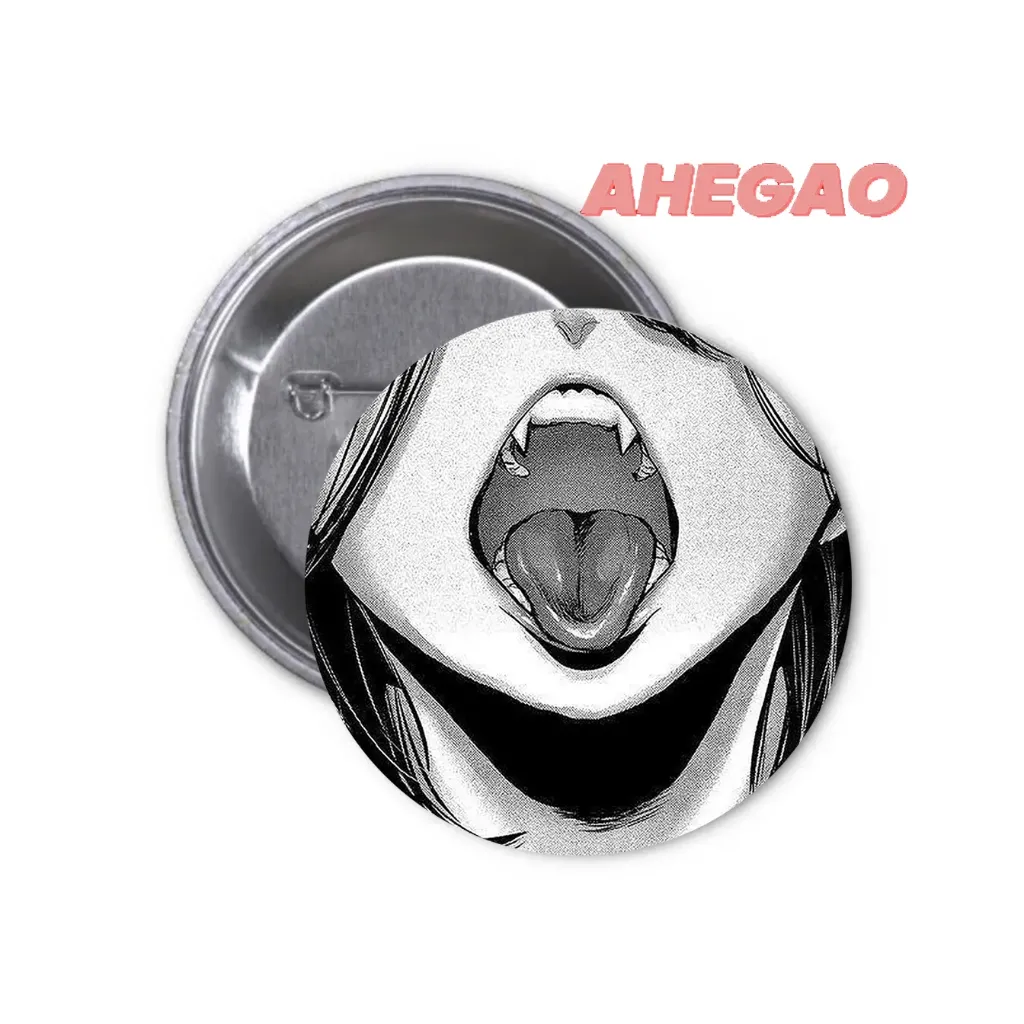 Значок Ахегао (08)