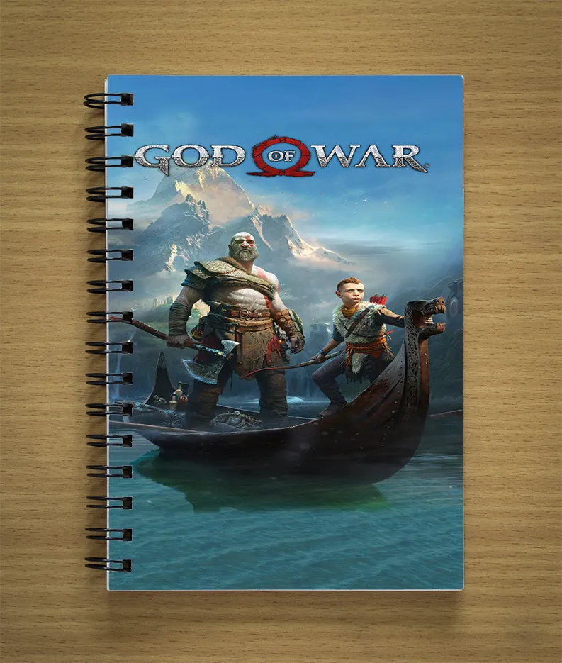 God of War Print Notebook (01)
