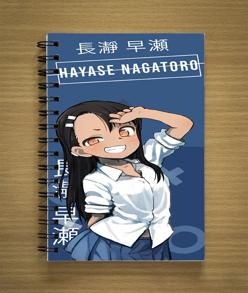 Don’t Toy With Me, Miss Nagatoro Print Notebook (01)