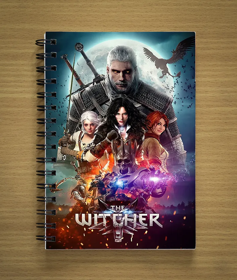 The Witcher Print Notebook (01)