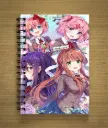 Doki Doki Literature Club Print Notebook (01)