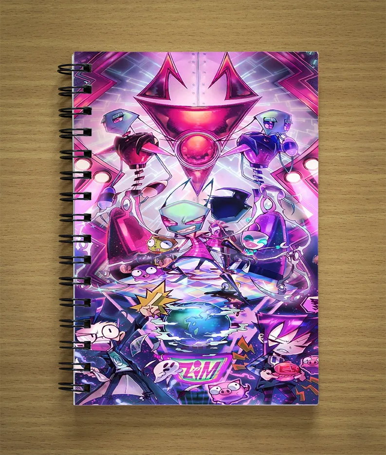 Invader ZIM Print Notebook (01)