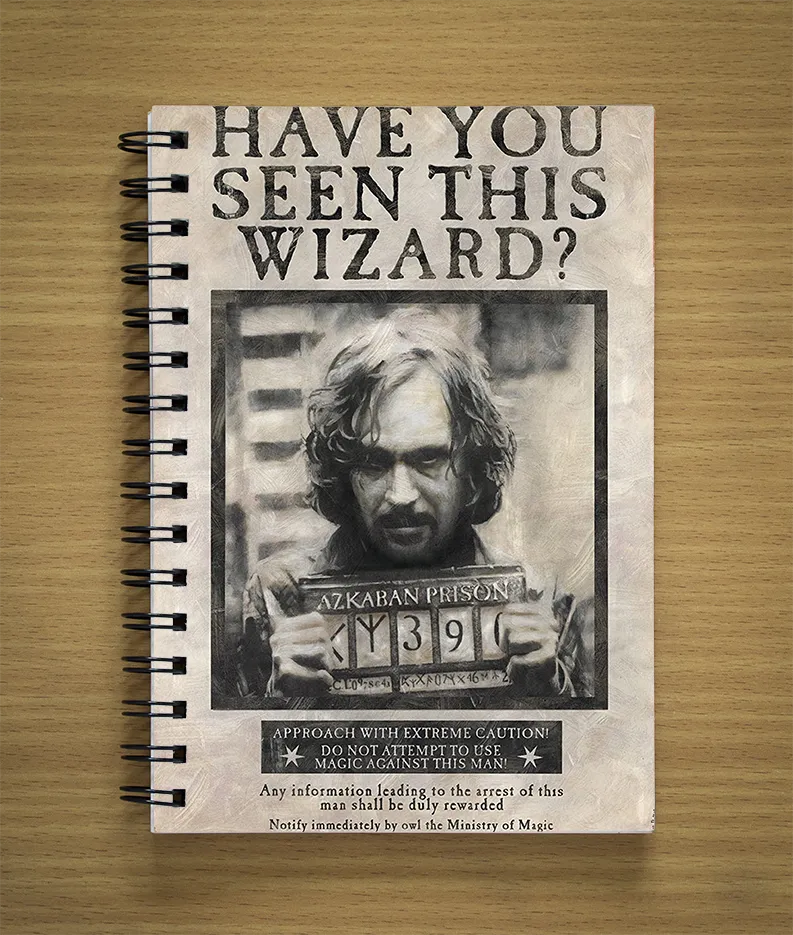Harry Potter Print Notebook (04)