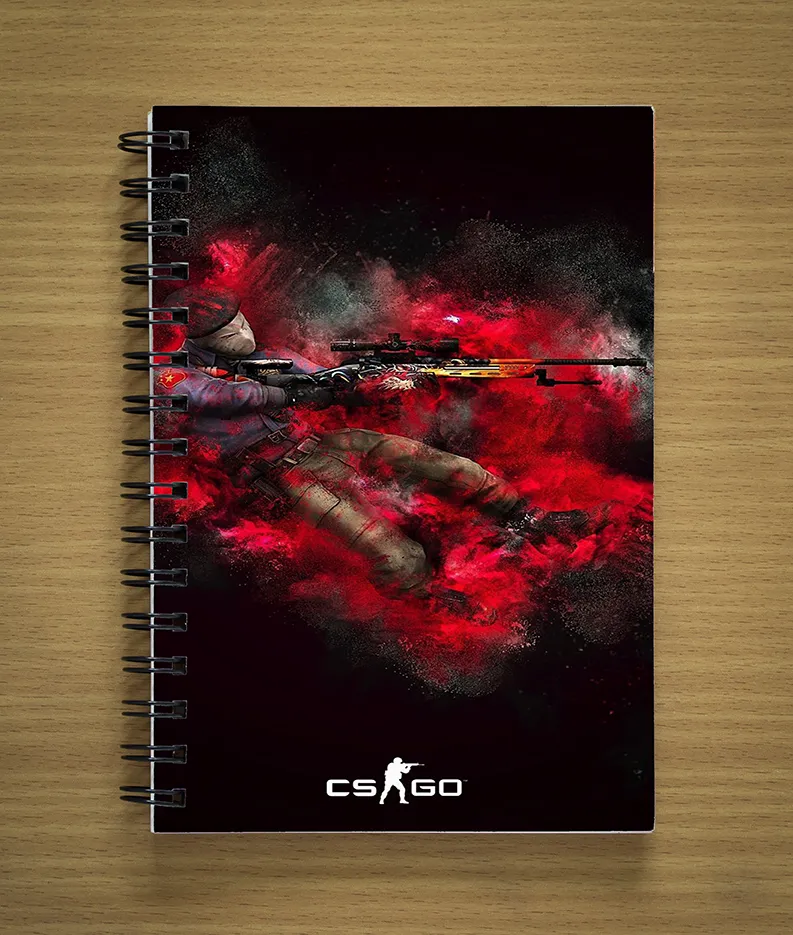 Counter Strike Global Offensive | CS GO Print Notebook (01)