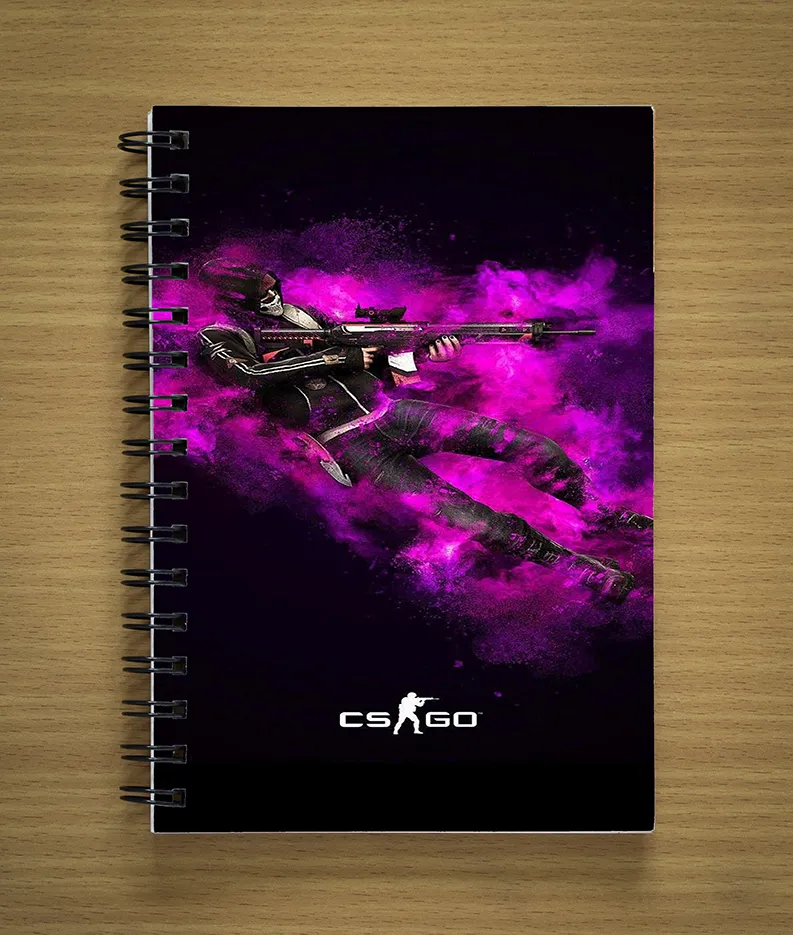 Counter Strike Global Offensive | CS GO Print Notebook (02)