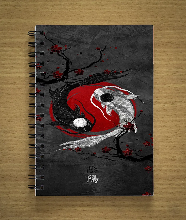 Taoism | Yin and yang Print Notebook (01)