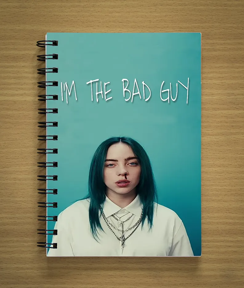 Billie Eilish Print Notebook (01)