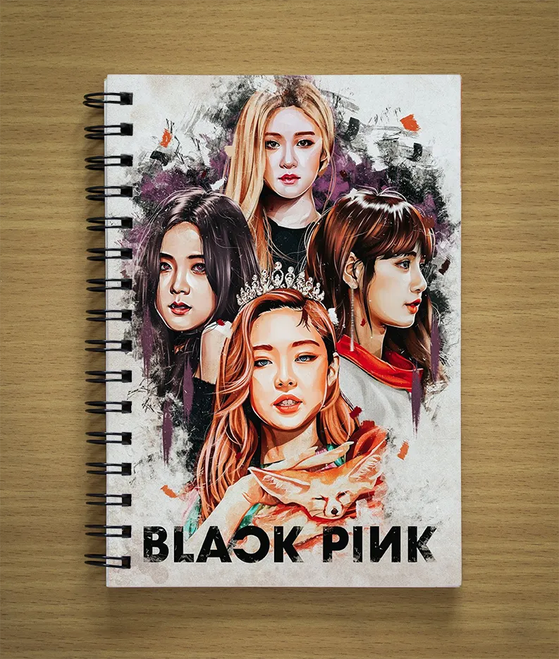 Блокнот з принтом KPOP BlackPink (03)