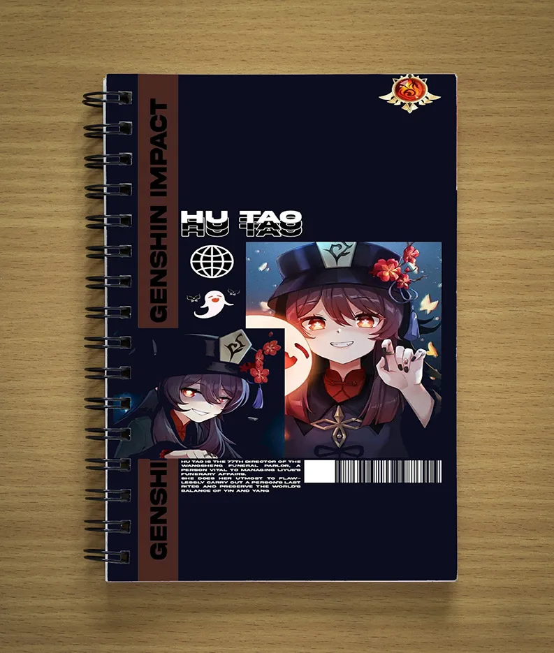 Genshin Impact Print Notebook (02)