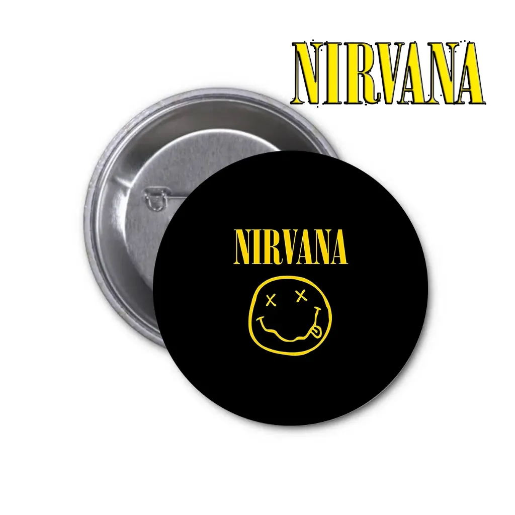 Значок Nirvana (03) (25мм)