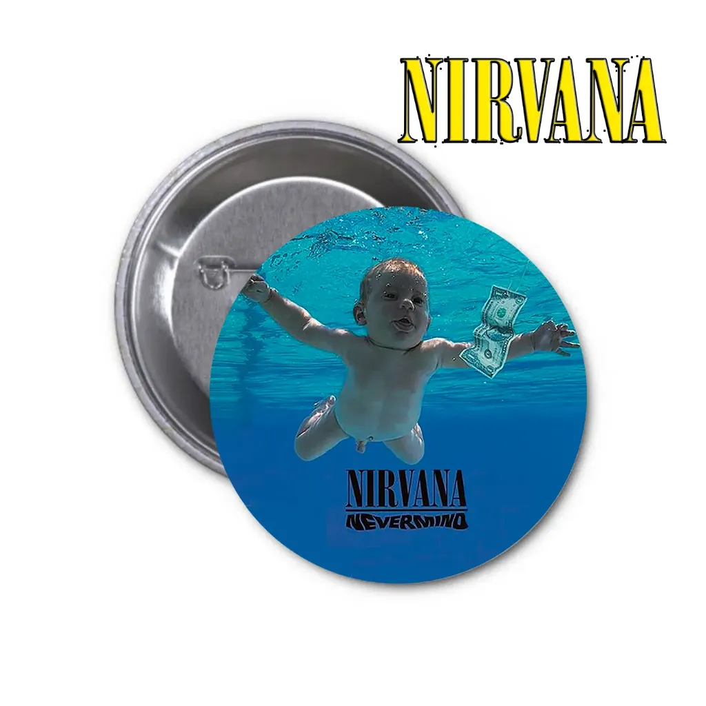Значок Nirvana (05) (25мм)